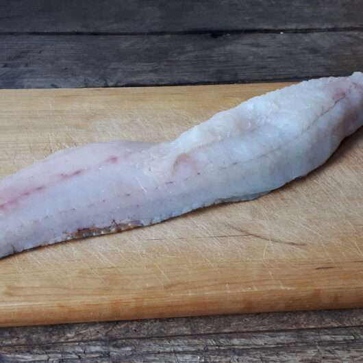 Snoekbaarsfilet met huid (€ 22,50/kg)