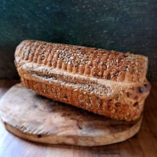 Volkorenbrood lampion pompoen