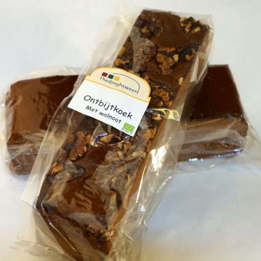 Ontbijtkoek walnoten en honing
