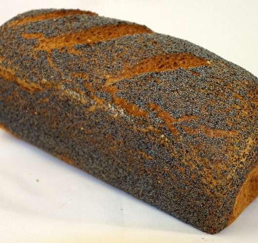 Gistbrood volkoren maanzaad