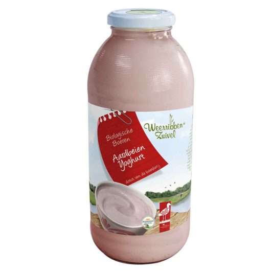 *Weerribben aardbeienyoghurt 2461*