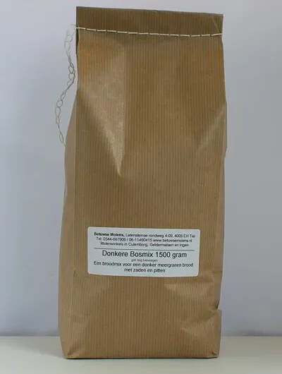 Donkere Bos broodmix 1,5 kilo