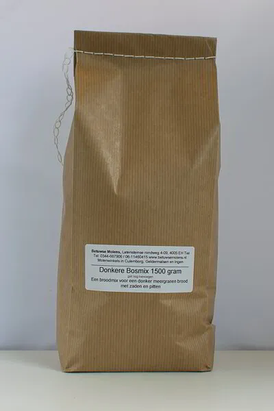 Donkere Bos broodmix 1,5 kilo