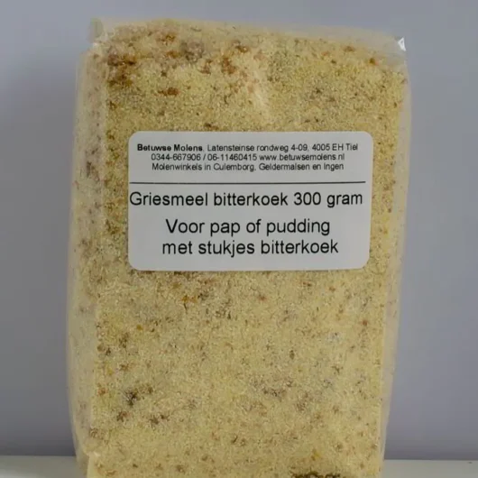 Griesmeel bitterkoekjes