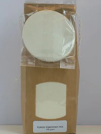 Kokosmacronen mix (met ouwel)