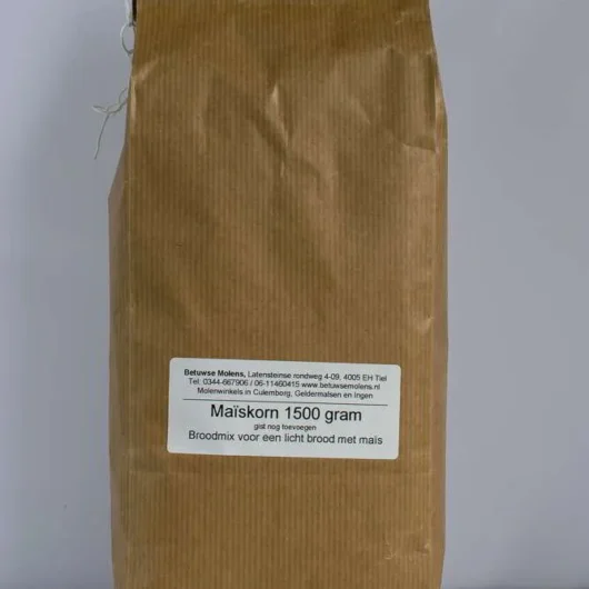 Maiskorn broodmix 1,5 kilo