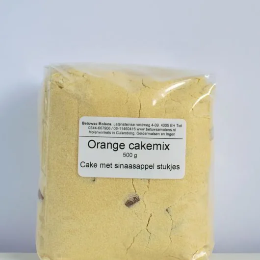 Orange cakemix
