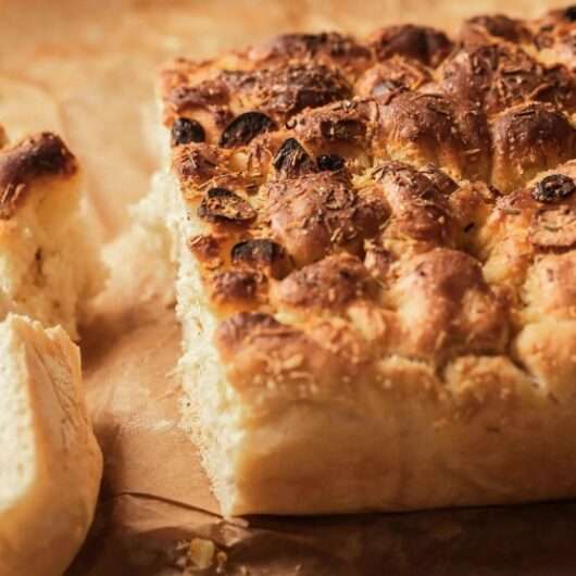 Focaccia zeezout